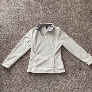 The North Face White Fleece Pullover